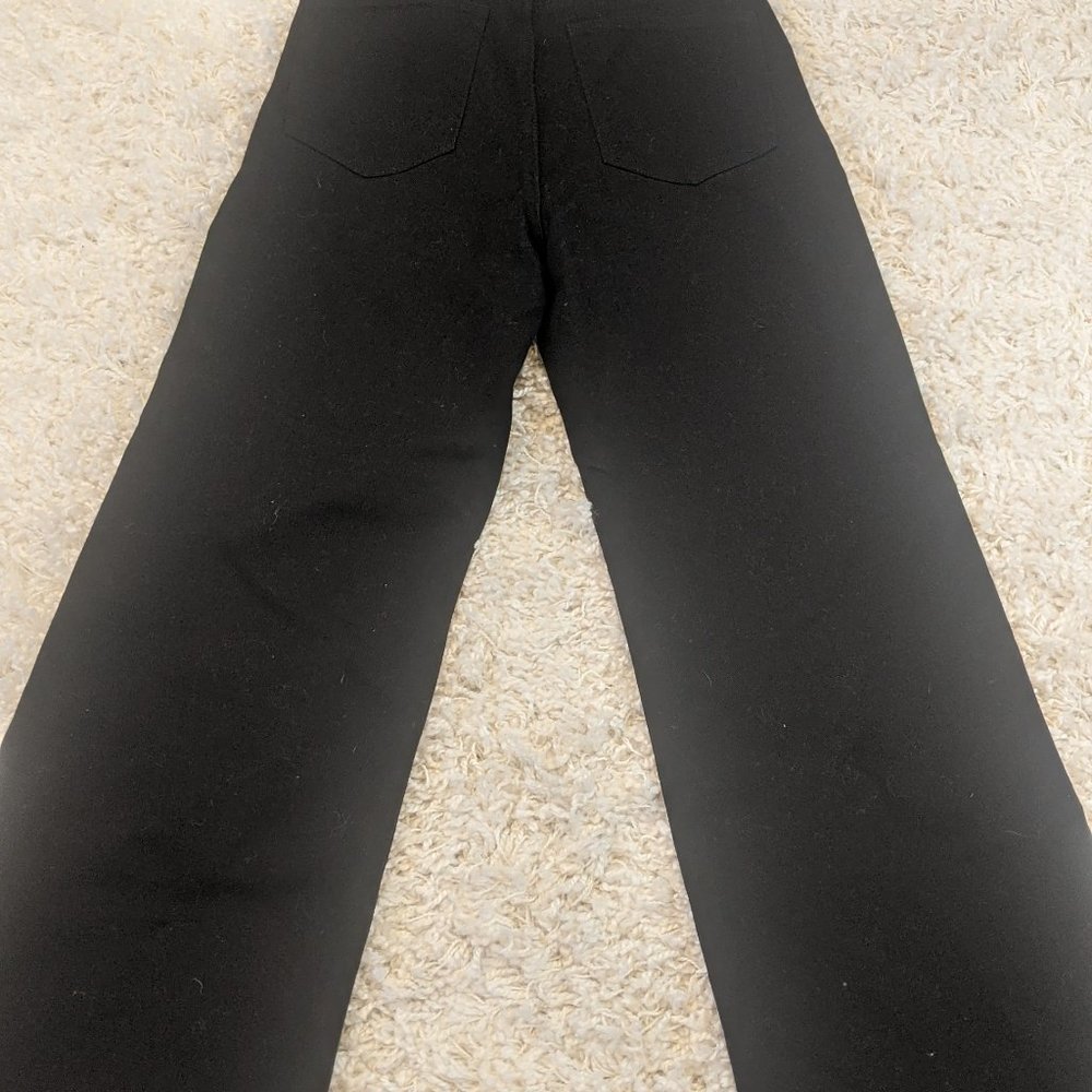 H & M Divided Twill Pants NWOT Black Size 8